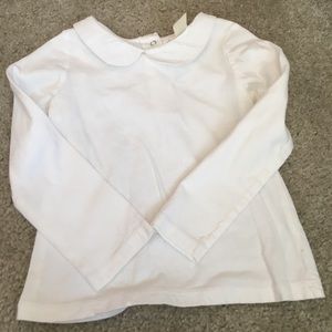 EUC Peter Pan collar shirt
